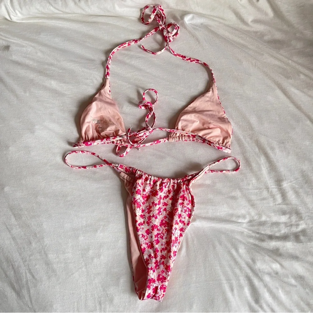 Frankie’s Bikinis Delia Bikini Set